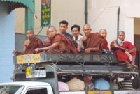 monks on the move