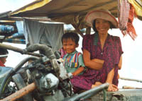 floating market mekong delta